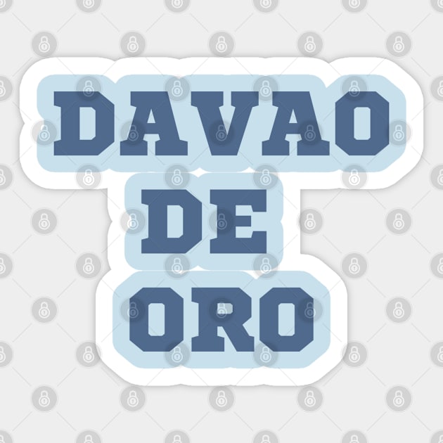 davao de oro Philippines Sticker by CatheBelan